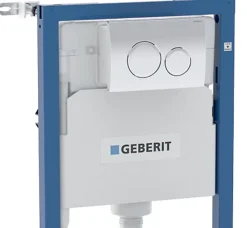 Pack WC suspendu sans bride, Geberit G-600 Pure Mat