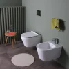 Paire De Sanitaires Suspendus Wc Et Bidet - Blues