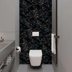Panneau d'habillage pour bâti,support WC suspendu, 1200x1200x4 mm, finition Marbre, Promise KOBERT,IN