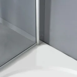 Panneau fixe pour porte de douche cm 100 verre clair 6 mm - walk in