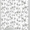 Panneau Mural Alu Douche salle de bain BAMBOU gris et blanc Panneau droite 120 cm x 210 cm Ma Nouvelle Déco