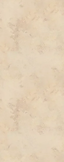 Panneau mural de salle de bains l.100 x H.255 cm, effet travertin beige, Schulte DécoDesign