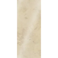 Panneau mural de salle de bains l.100 x H.255 cm, effet pierre beige, Schulte DecoDesign