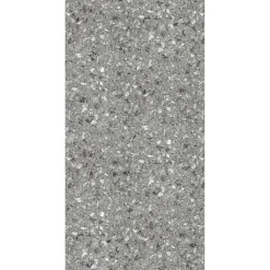 Panneau mural de salle de bains l.100 x H.255 cm, effet terrazzo granit , Schulte DécoDesign Softtouch