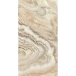 Panneau mural de salle de bains l.150 x H.255 cm, effet marbre beige, Schulte DécoDesign Softtouch