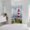 Panneau mural de salle de bains l.90 x H.210 cm, phare en angle, Schulte Décodesign photo vendu par 2
