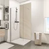 Panneau mural salle de bains l.100 x H.210 cm, effet pierre arcose, Schulte DécoDesign Décor