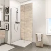 Panneau mural salle de bains beige Castello l.100 x H.210 cm, Schulte DécoDesign Décor