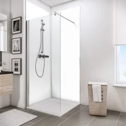 Panneau mural salle de bains 120 x 210 cm, Schulte DécoDesign Couleur, blanc