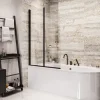Pare baignoire PRIME- 2 volets 90 x 140 cm