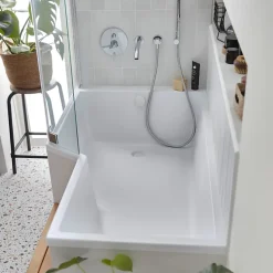 Pare bain JACOB DELAFON Neo, 2 volets chromé