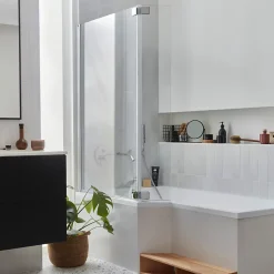 Pare bain JACOB DELAFON Neo, 2 volets chromé