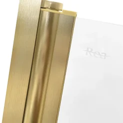 Pare-Baignoire Pliant REA Agat-2 80 Brushed Gold