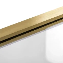 Pare-Baignoire Rea Agata-3 120 Brush Gold
