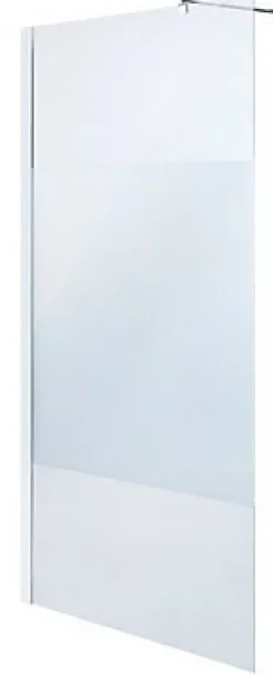 Paroi de douche à l'italienne Cooke & Lewis Onega sérigraphié 90 cm