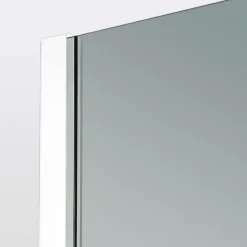 Paroi de douche à l'italienne Cooke & Lewis Zilia verre fumé 80 cm