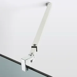 Paroi de douche à l'italienne Cooke & Lewis Zilia verre fumé 80 cm