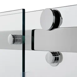 Paroi de douche à l'italienne coulissante GoodHome Naya transparent 160 cm