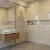 Paroi de douche à l'italienne Cooke & Lewis Zilia transparent 90 cm