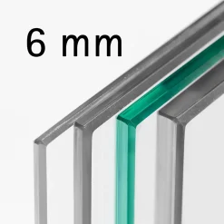 Paroi de douche à l'italienne transparente, profilé doré 100 cm, Schulte Impériale Contoura