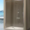 Paroi de douche fixe + porte coulissante DELTA 120-122.6 cm
