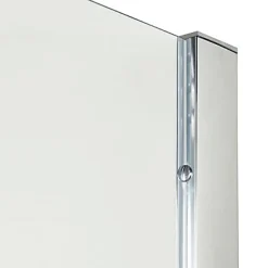 Paroi de douche fixe Cooke & Lewis Onega transparente 80 cm