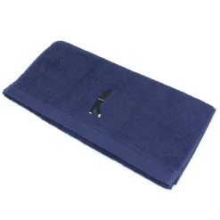 Parure de bain 8 pièces coton 550g/m2 PURE GOLF Bleu Marine
