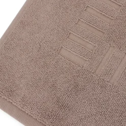 Parure de bain 6 pièces PURE Taupe 550g/m2