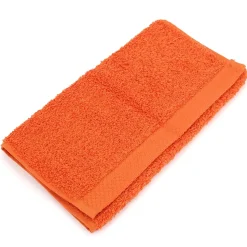 Parure de bain 6 pièces PURE Orange Butane 550g/m2