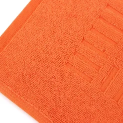 Parure de bain 6 pièces PURE Orange Butane 550g/m2