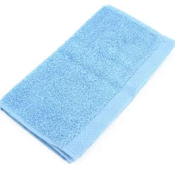 Parure de bain 6 pièces PURE Bleu Ciel 550g/m2