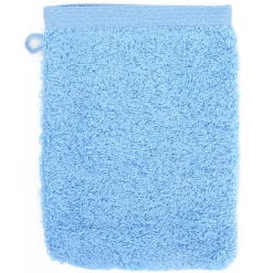 Parure de bain 6 pièces PURE Bleu Ciel 550g/m2