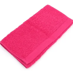 Parure de bain 6 pièces PURE Fuchsia 550g/m2