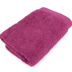 Parure de bain 6 pièces PURE Prune 550g/m2