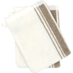 Parure de bain 6 pièces RIBBON II beige