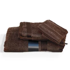 Parure de bain 5 pièces ROYAL CRESENT taupe 650g/m2