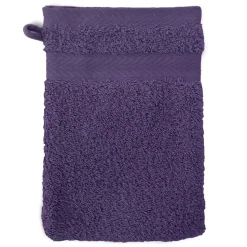 Parure de bain 5 pièces ROYAL CRESENT Prune 650g/m2