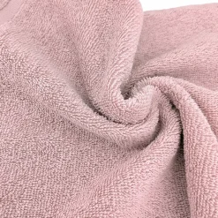 Parure de bain EFFICIENCE PURE rose Flamingo 5 pièces
