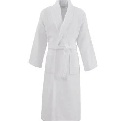 Peignoir éponge homme-femme col châle 400 g/m² Blanc L STUDIO