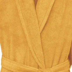 Peignoir éponge homme-femme col châle 400 g/m² Caramel XL STUDIO