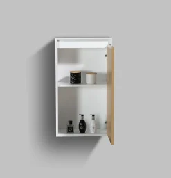 Petit lave-mains en céramique sanitaire KW198 - 42x28x15cm - blanc brillant Avec cache chrome