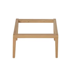 Pieds en chêne pour colonne de salle de bains GoodHome Avela 40 cm