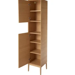 Pieds en chêne pour colonne de salle de bains GoodHome Avela 40 cm