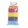 Pinces à linge / Epingle en plastique x 24 pcs