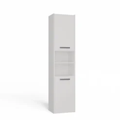 PISA 40 - Colonne de salle de bain 30x40x170 - Meuble salle de bain - Rangement salle de bain - Colonne rangement