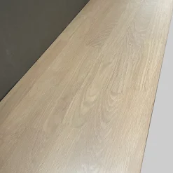 Plan 150 cm en bois aspect lamellé collé recoupable + fixation
