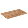 Plan 60cm WOTAN pour vasque à poser aspect Chêne