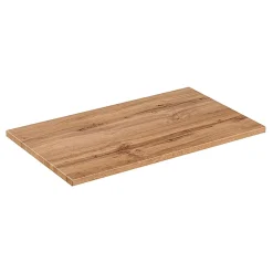 Plan 60cm WOTAN pour vasque à poser aspect Chêne