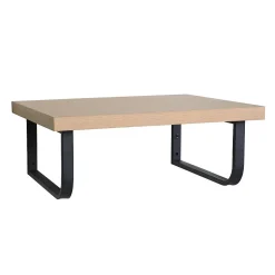 Plan de toilette suspendu pour vasque WILL - 60 cm avec équerres métal