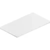 Plan de toilette blanc L.90 x l.51,5 x ép.2 cm, Pura+